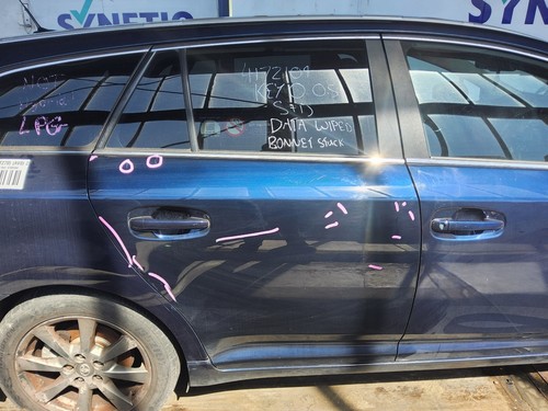 Rear driver door right - driver, blue