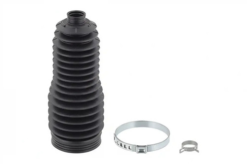 Steering gear rack boot - , front